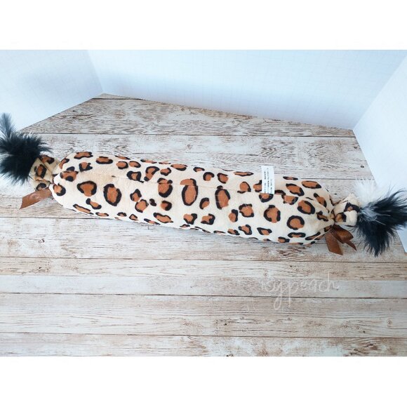 Multipet Katz Kuddlerz Elongated Plush Toy Cat Large Kicker Feathers Crinkle - Picture 4 of 7